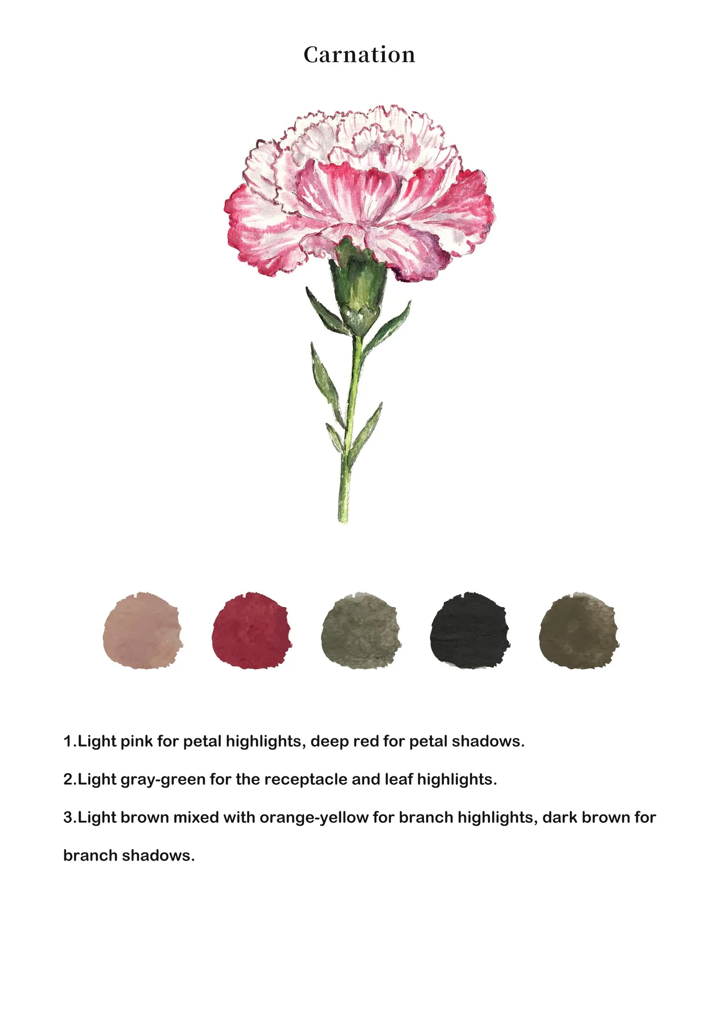 Flowers Watercolor Book (Book Only) ColorWhisper Wellness
