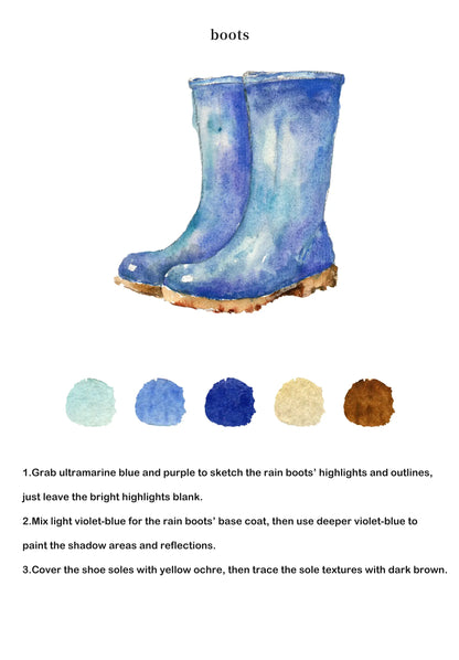 Gardens Watercolor Book (Book Only) ColorWhisper Wellness