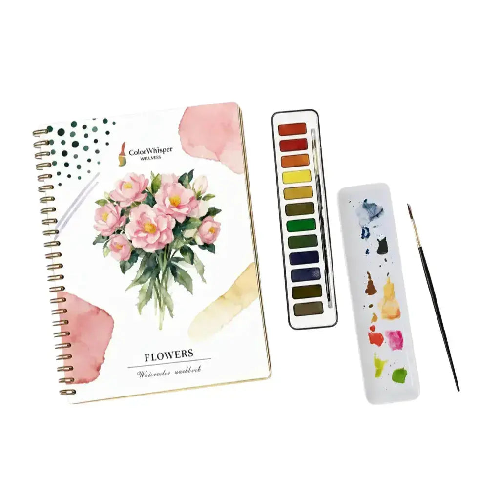 Complete Watercolor Kit — Everything You Need to Start Painting ColorWhisper Wellness