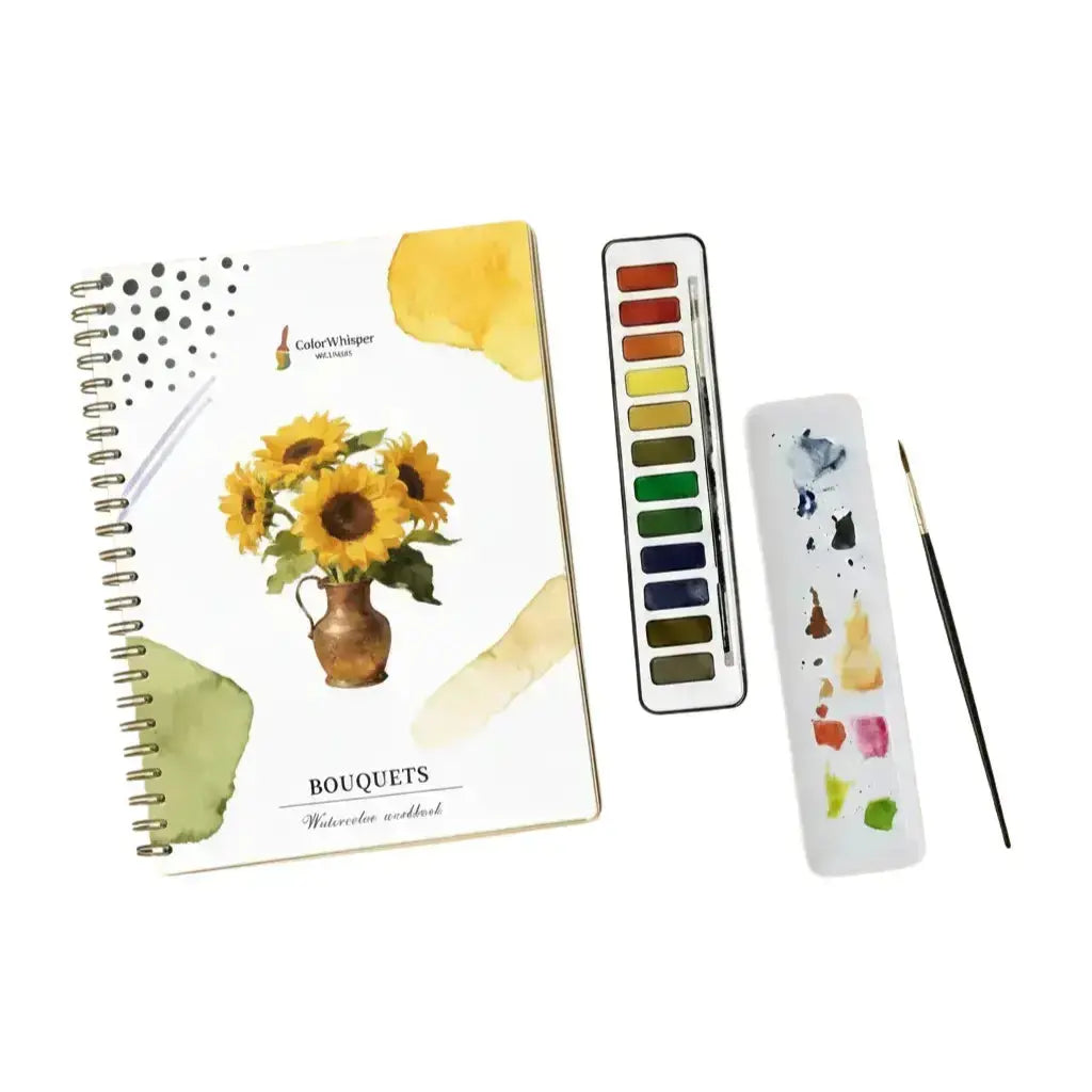 Complete Watercolor Kit — Everything You Need to Start Painting ColorWhisper Wellness