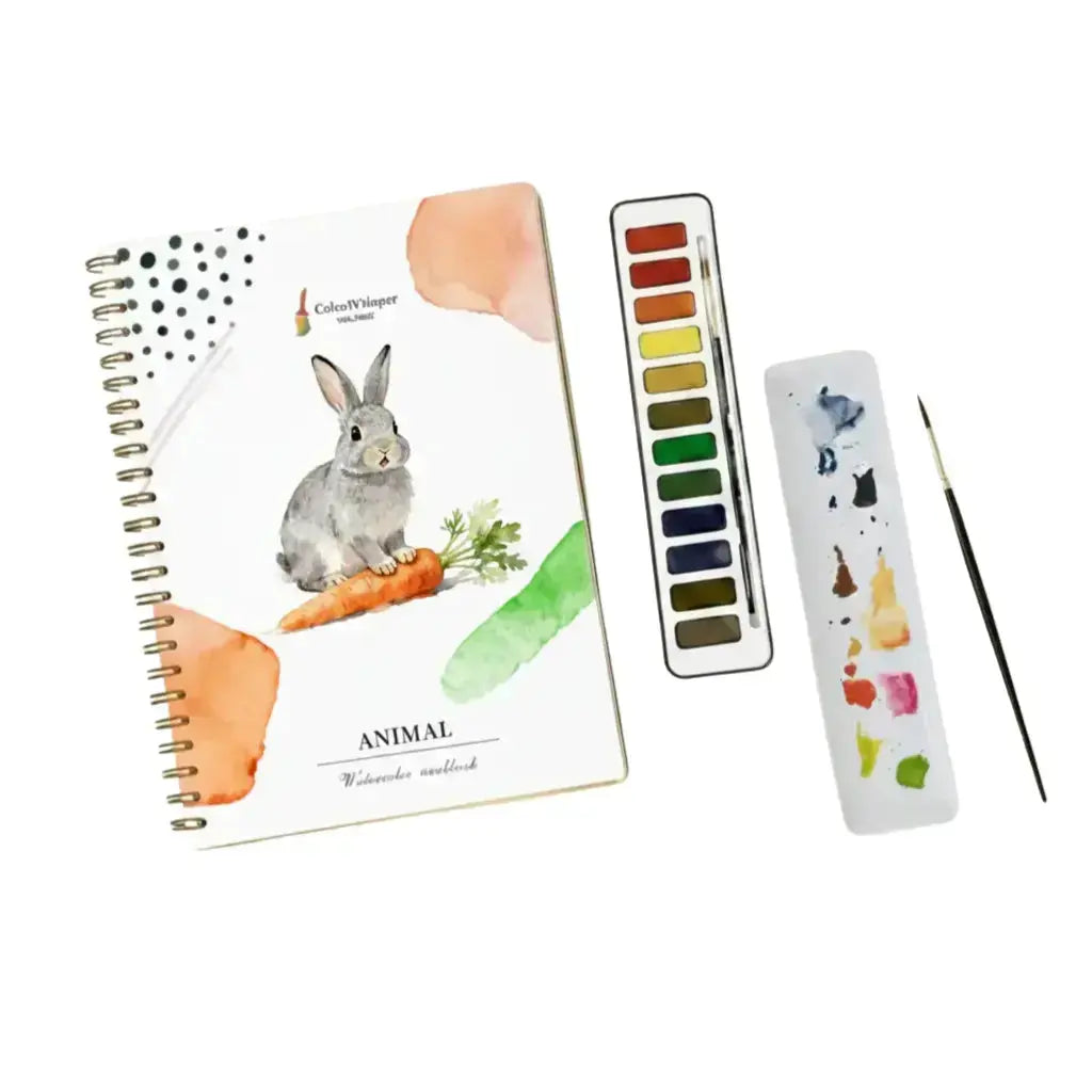 Complete Watercolor Kit — Everything You Need to Start Painting ColorWhisper Wellness