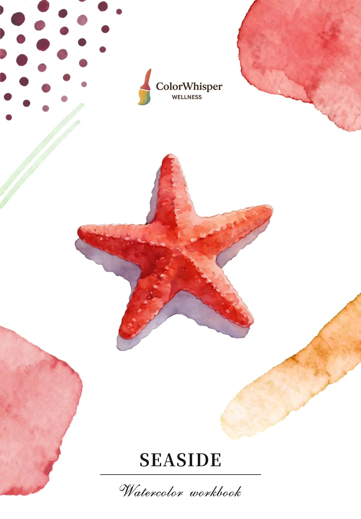 Seaside Watercolor Book (Book Only) ColorWhisper Wellness